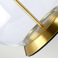 Elstead Elstead Lighting Tischleuchte Orb E27 60W Glas, Stah