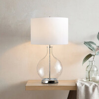 Elstead Elstead Lighting Tischleuchte Orb E27 60W Glas, Stah