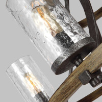 Feiss Angelo Kronleuchter E27 Distressed gallery