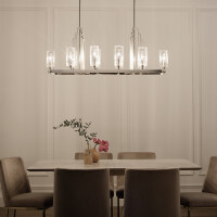 Kichler Kimrose Kronleuchter E14 Poliertes Nickel QN-KIMROSE