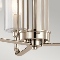 Kichler Kimrose Kronleuchter E14 Poliertes Nickel QN-KIMROSE