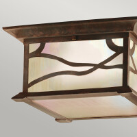 Kichler Morris DeckenleuchteE27 Beunruhigtes Kupfer IP44 2