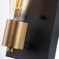 Hinkley Silas Wandlampe E27 Gealtertes Zink & Heritage M