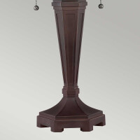 Quoizel Tischleuchte Arden 2xE27  H:59,7 L:40,6 B:40,6 4