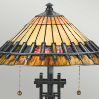 Quoizel Tischleuchte Tiffany Chastain 2xE27  H:57,2 L:39,4 B