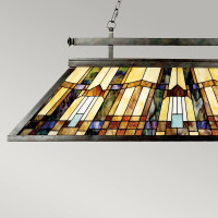 Quoizel Kronleuchter Inglenook 3xE27  H:44,5 L:40,6 B:120,7 