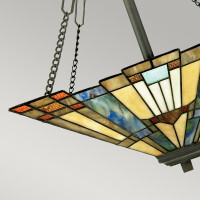 Quoizel Hängeleuchte Inglenook 3xE27  H:64,8 Ø:4