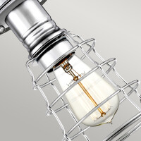 Quoizel Deckenleuchte Mixon E27 60W Stahl; Chrom poliert L:1