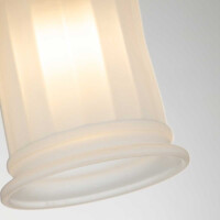 Quoizel Badezimmerleuchte Swell G9 LED 3.5W IP44 Stahl, Glas