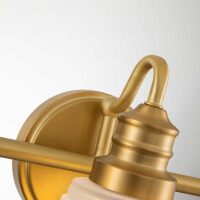 Quoizel Badezimmerleuchte Swell G9 LED 3.5W IP44 Stahl, Glas