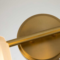 Quoizel Badezimmerleuchte Swell G9 LED 3.5W IP44 Stahl, Glas