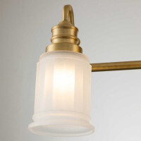 Quoizel Badezimmerleuchte Swell G9 LED 3.5W IP44 Stahl, Glas