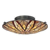 Quoizel Deckenleuchte Tiffany Victory 2x gallery