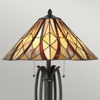 Quoizel Tischleuchte Tiffany Victory 2xE27  H:64,6 Ø: