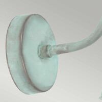 Elstead Lighting Wandleuchte Somerton 1xE27 Messing patina H