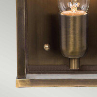 Elstead Elstead Lighting Wandleuchte Victoria 1xE27 Messing 