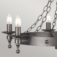 Elstead Lighting Kronleuchter Warwick 6xE14  H:54 Ø:7