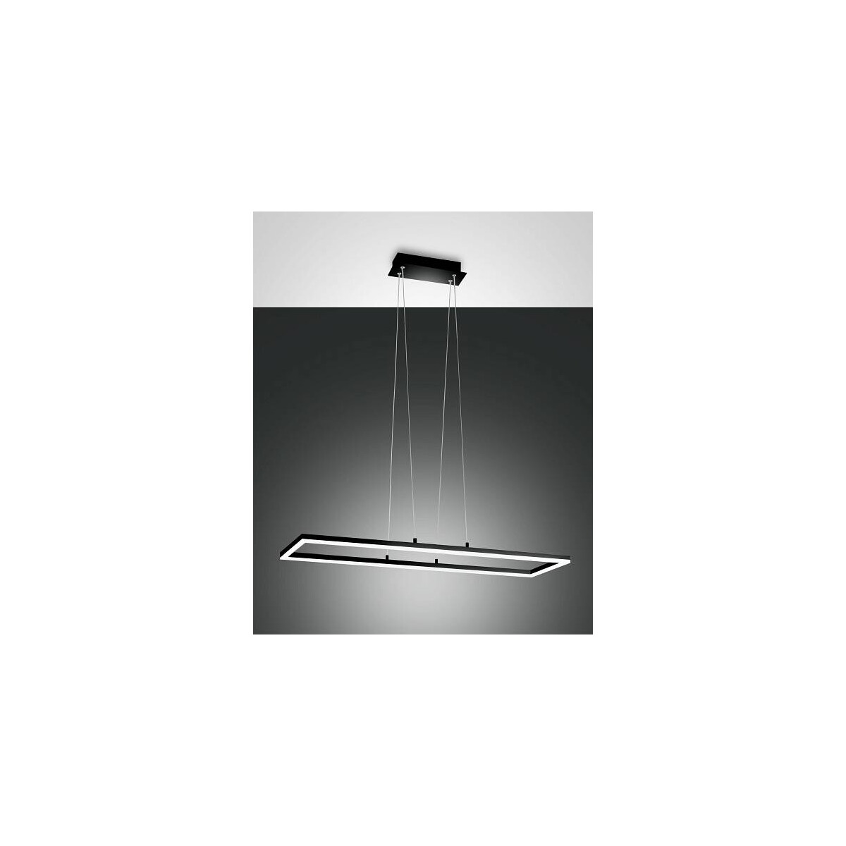 Fabas Luce 3394-45-101 Bard Pendelleuchten 52W Schwarz