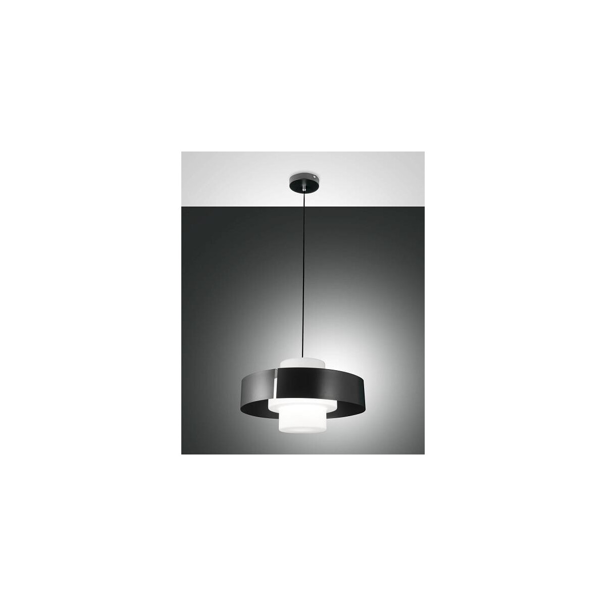 Fabas Luce 3750-40-282 Loto Pendelleuchten 1X40W Anthrazit