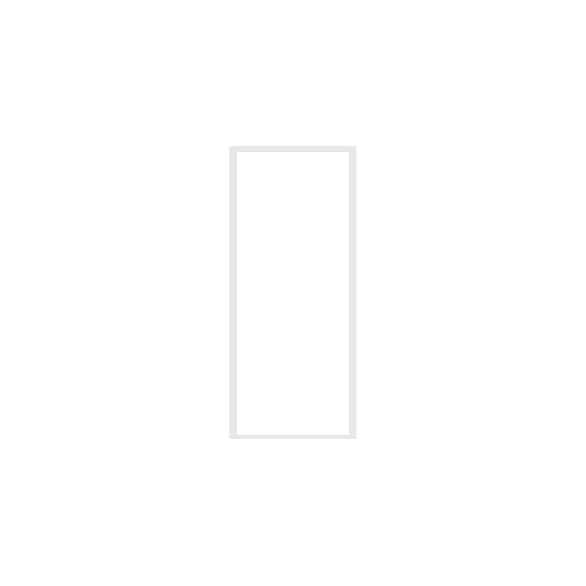 Einbaurahmen für LED Panel 295x1195mm