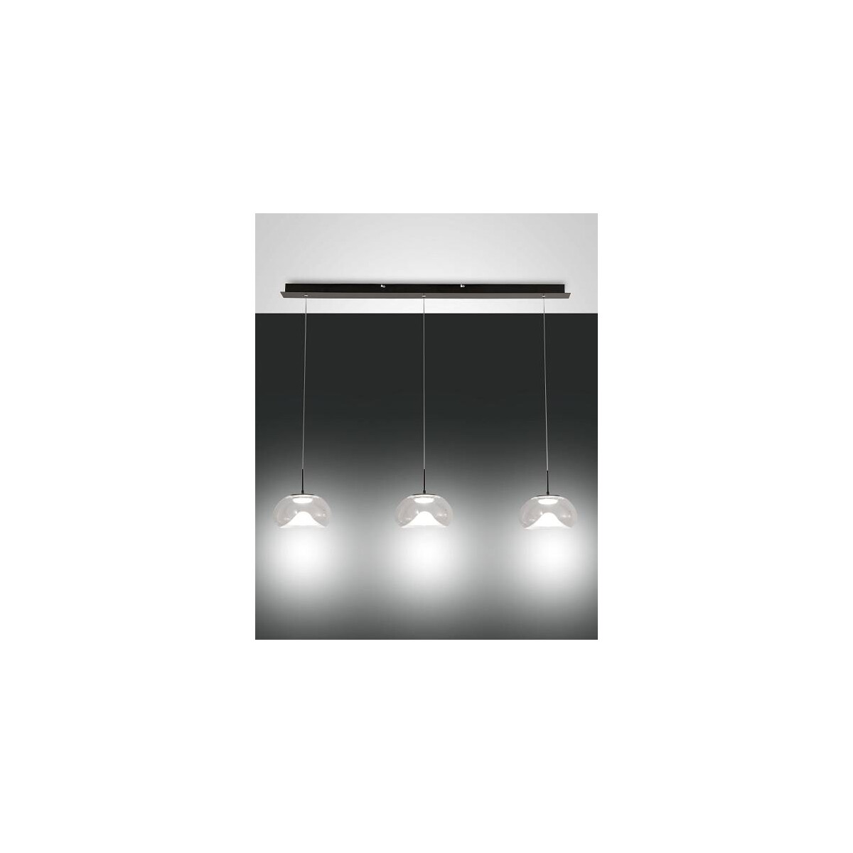 Fabas Luce 3755-48-241 Brena Pendelleuchten 30W Transparent