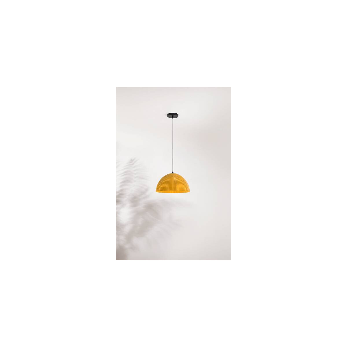 Fabas Luce 3757-40-367 Carola Pendelleuchten 1X10W Senffarbe
