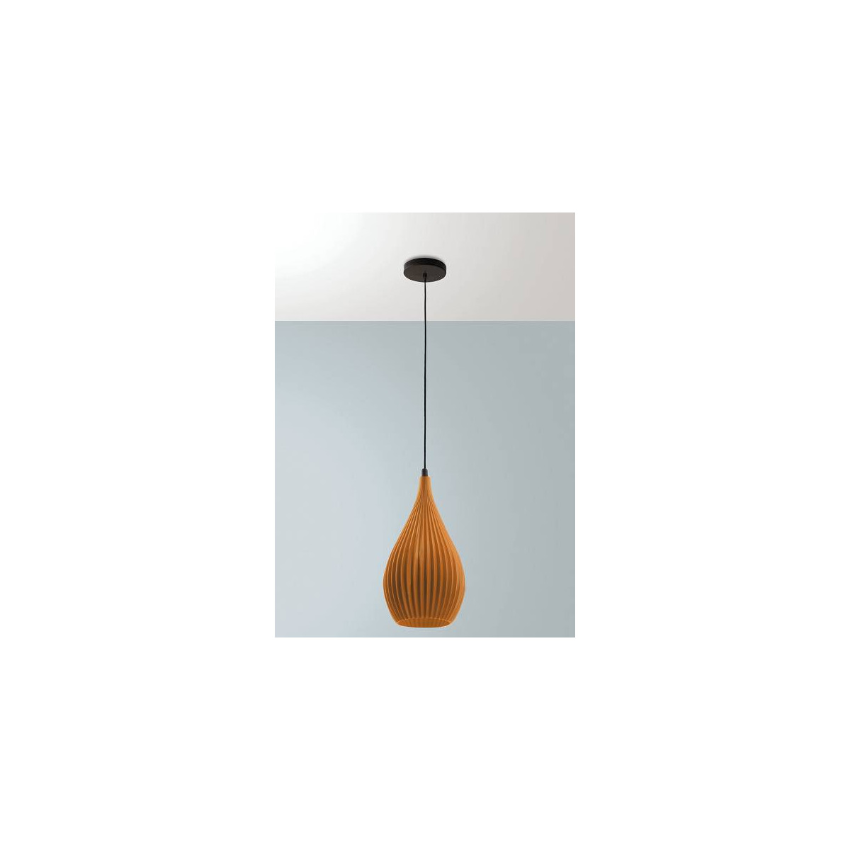 Fabas Luce 3759-40-367 Lisa Pendelleuchten 1X10W Senffarbe