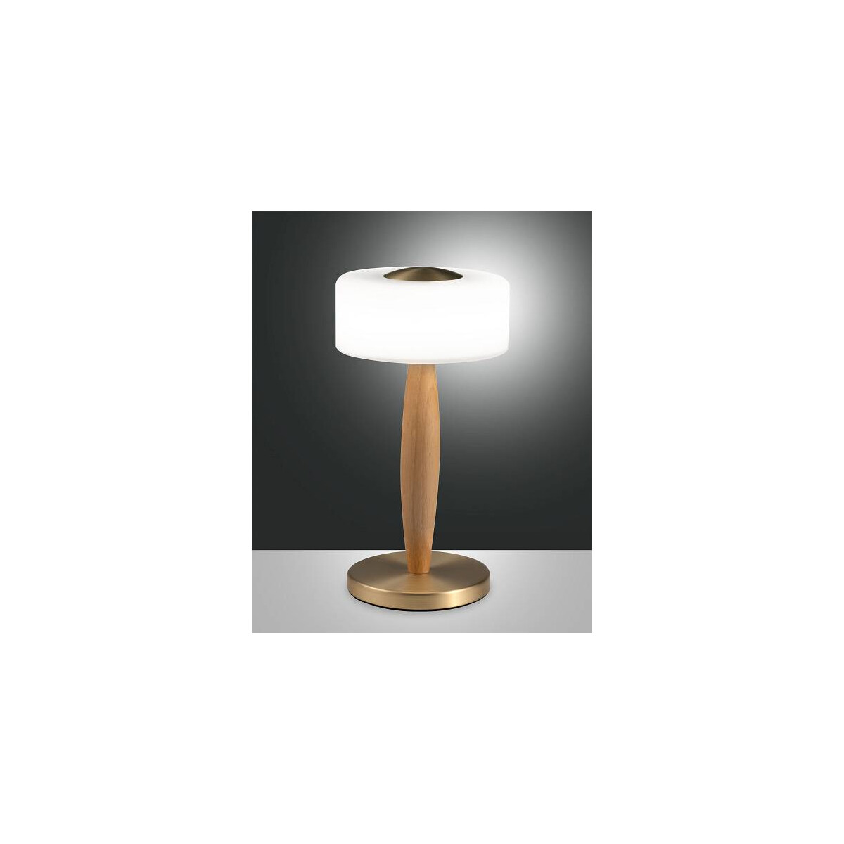 Fabas Luce 3761-30-119 Elea Tischleuchten 8W Messing satiniert