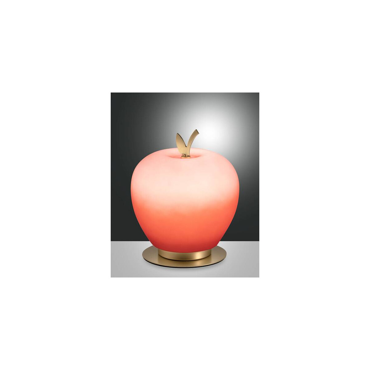 Fabas Luce 3762-30-104 Wendy Tischleuchten 8W Rot / Messing satiniert