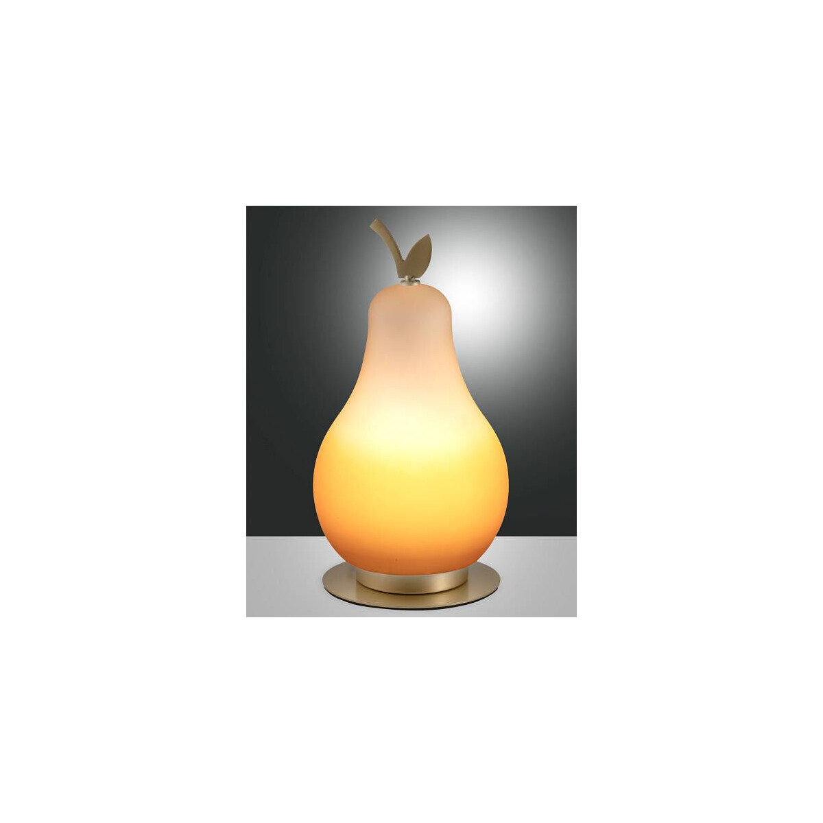 Fabas Luce 3763-30-170 Wilma Tischleuchten 8W Orange / Messing satiniert