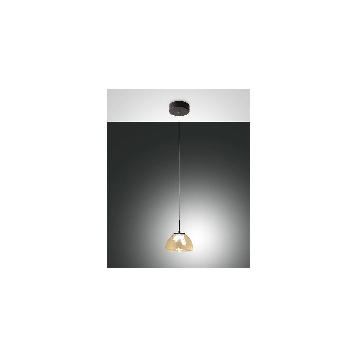 Fabas Luce 3764-41-365 Lucille Pendelleuchten 8W Cognac