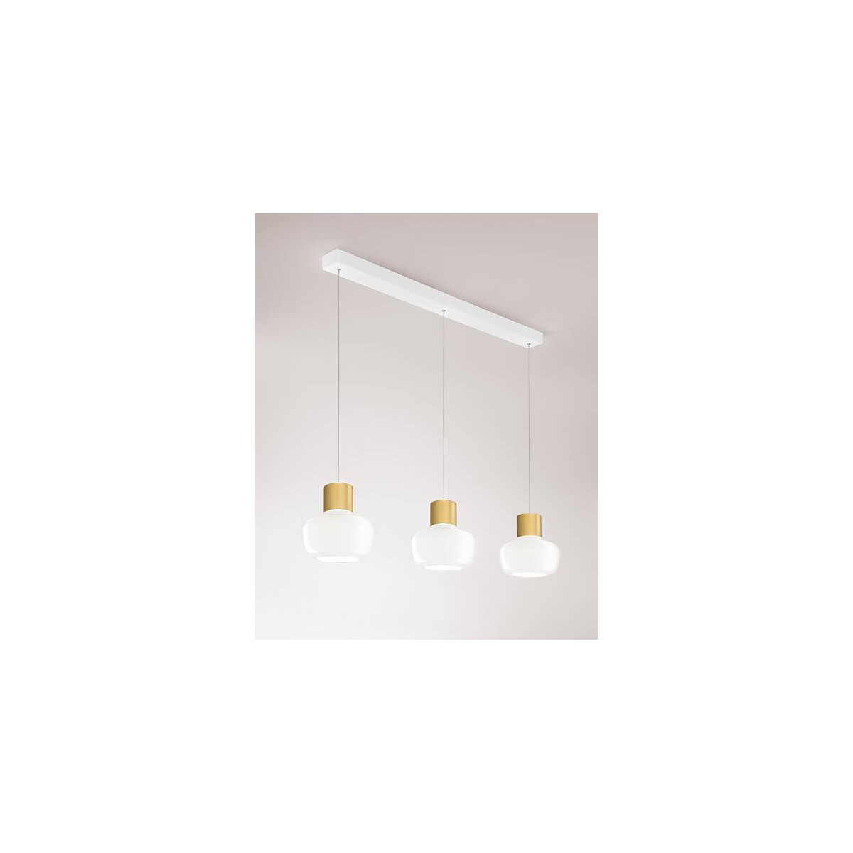 Fabas Luce 3767-48-102 Kino Pendelleuchten 36W Weiss