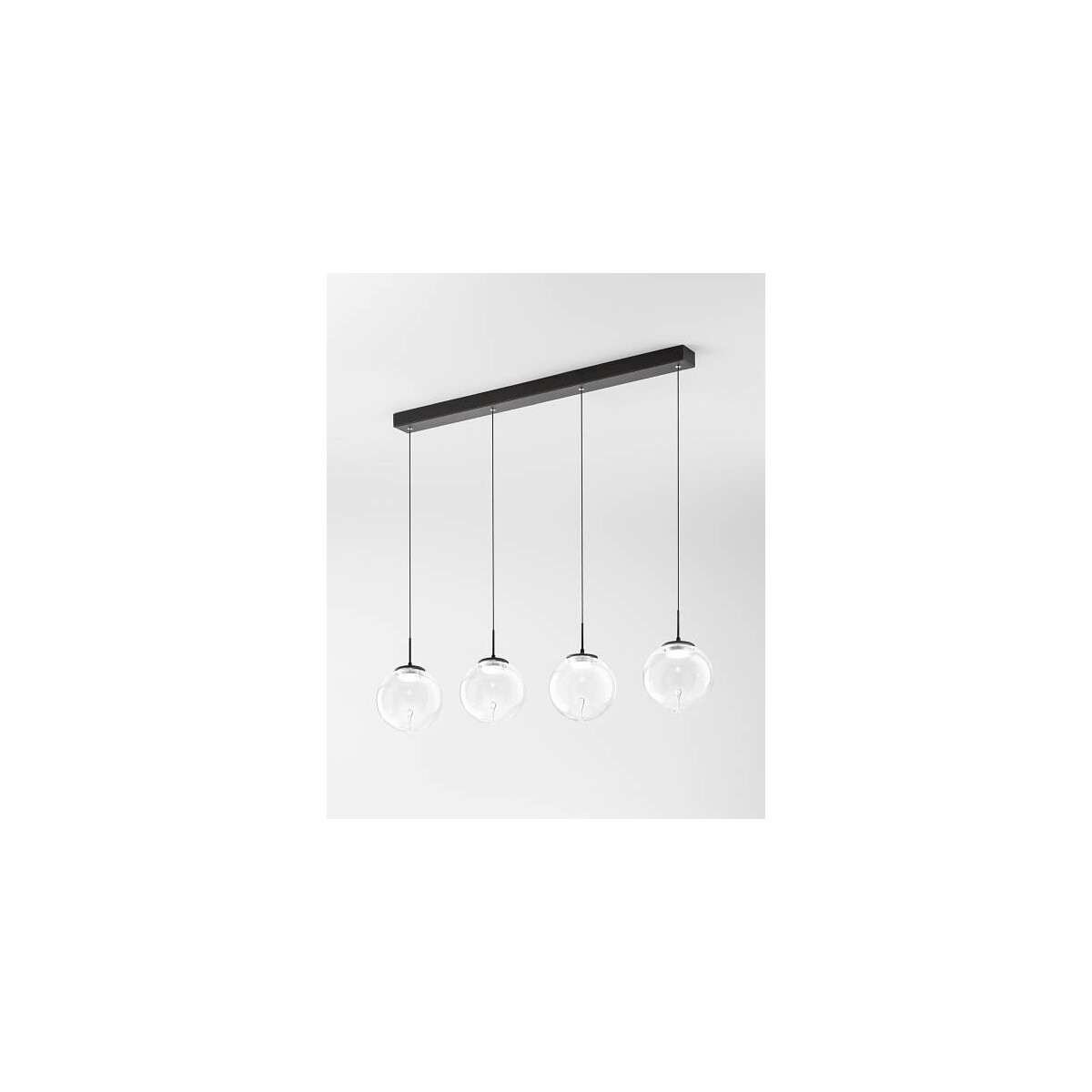 Fabas Luce 3770-48-372 Ariel Pendelleuchten 28W Transparent/Tropfen