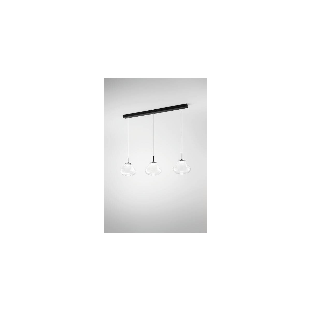 Fabas Luce 3774-48-241 Deva Pendelleuchten 42W Transparent