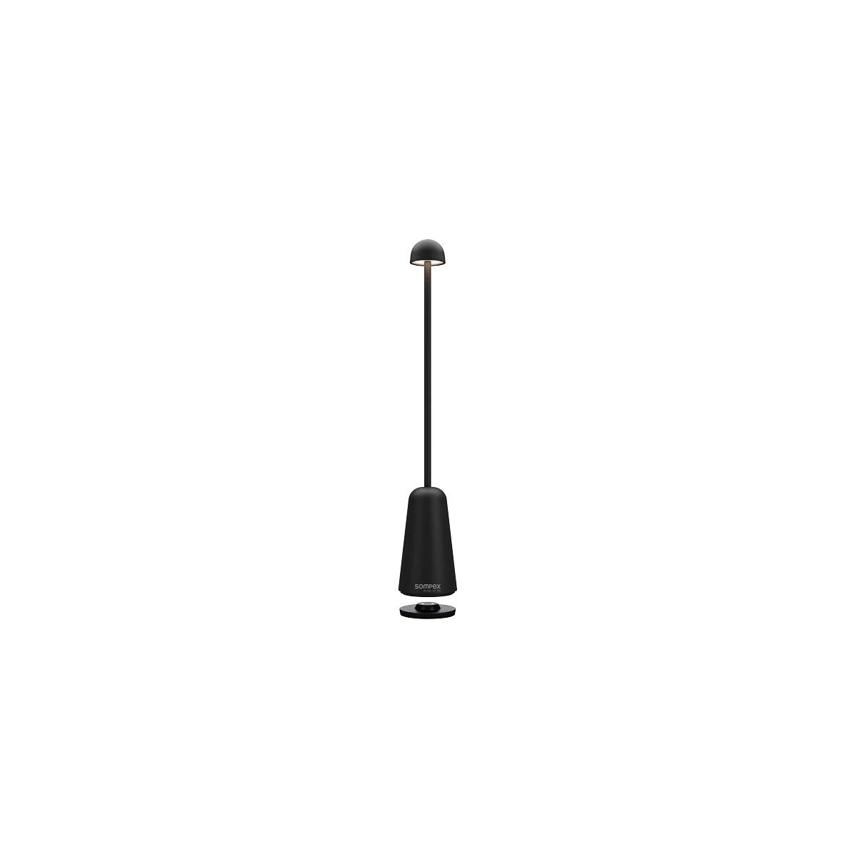 Sompex 78611 MINIMAX schwarz AkkuTischleuchte