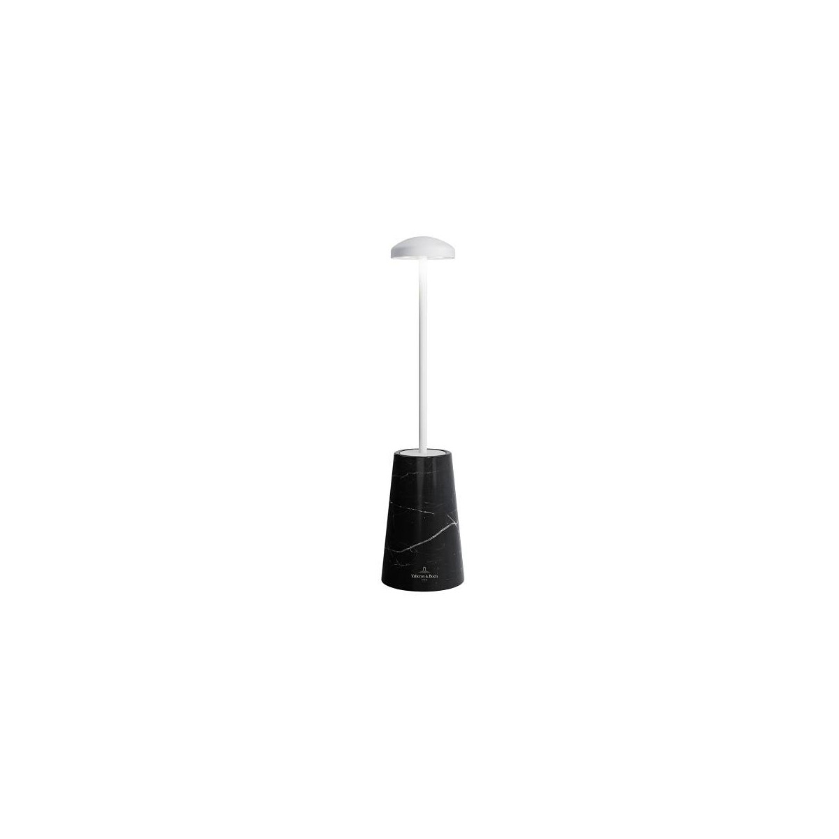 Villeroy & Boch 97050 SIENA Schwarz Weiß Akkutischleuchte