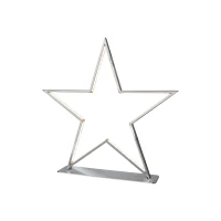 Sompex 72135 Lucy Tischleuchte Stern chrom 50 cm