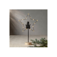 LED Standleuchte Star mit Batterie und H gallery