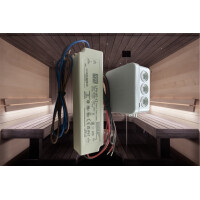 Fasssauna LED Strip warmweiss Wasser - und Hitzefest 4