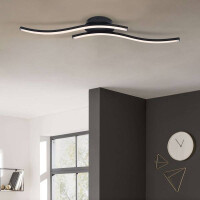 Näve LED Wand-/Deckenleuchte ONDA L: 65 cm 2