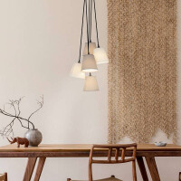 Näve Textilpendelleuchte Boho 3