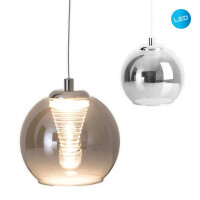 Näve LED Pendelleuchte anthrazit Vaso 5