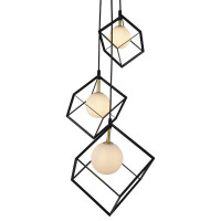 Näve Pendelleuchte Cadre 3flg. h: 147cm 4