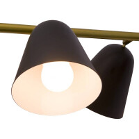 Näve 4er-Pendelleuchte Triton l: 61cm schwarz 5