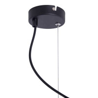 Näve 4er-Pendelleuchte Triton l: 61cm schwarz 7