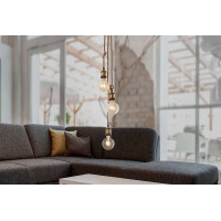 Näve 3er-Metallbaldachin mit Hanfseil ONTARIO 2