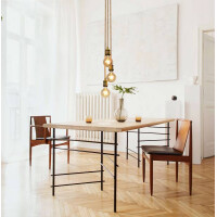 Näve 3er-Metallbaldachin mit Hanfseil ONTARIO 3