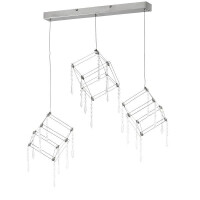 Näve LED Pendelleuchte Araneus chro gallery