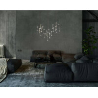 Näve LED Pendelleuchte Araneus chrom 6117942 4