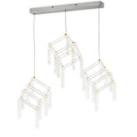 Näve LED Pendelleuchte Araneus chrom 6117942 5